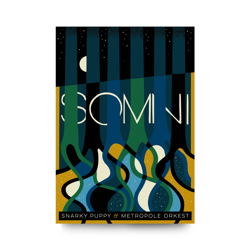 Snarky Puppy Somni Poster